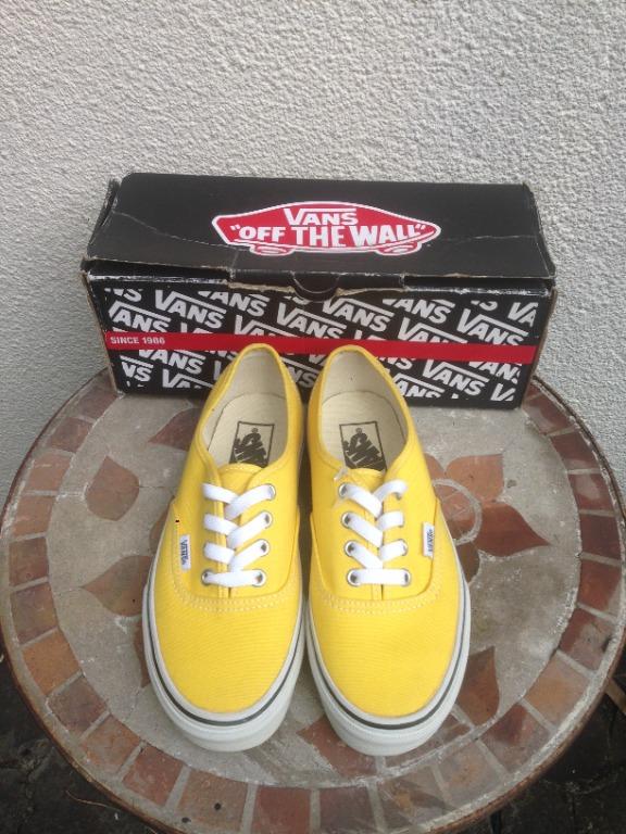 Cyber yellow vans online