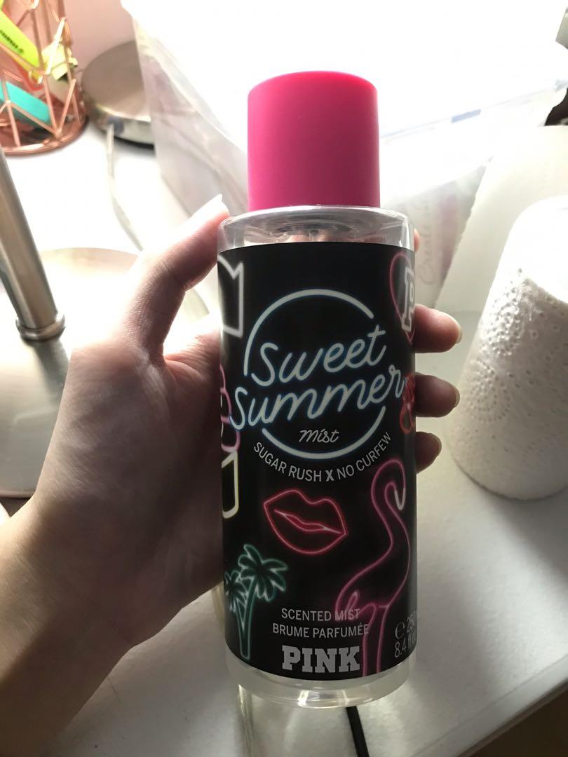 Pink sweet 2025 summer mist