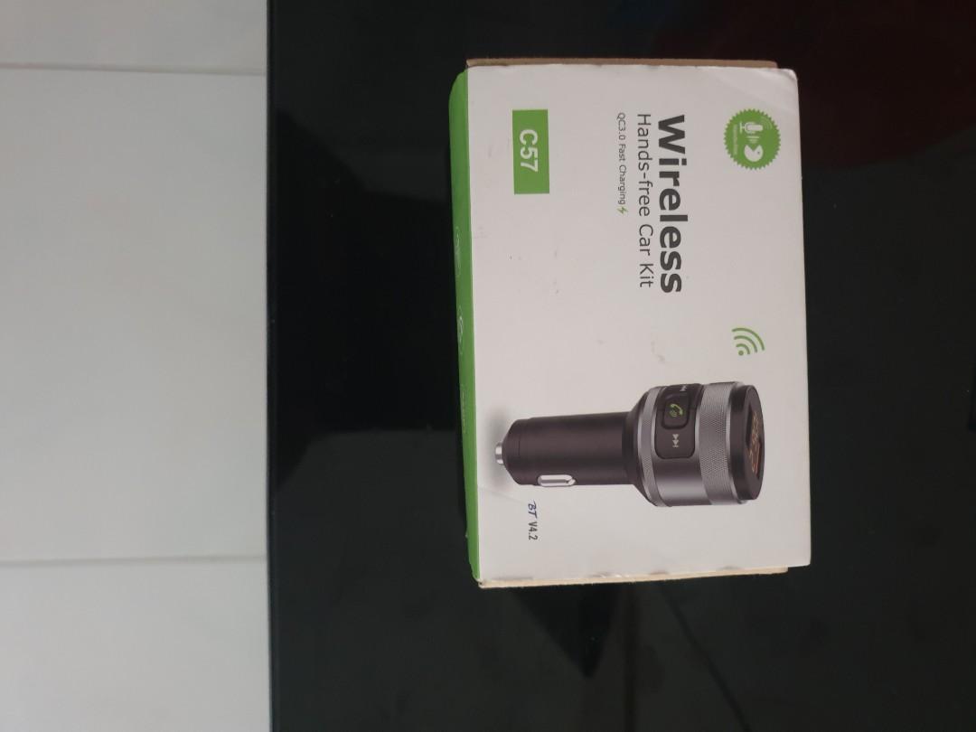Wireless Hands free Car Kit (C57), Car Accessories, Accessories on Carousell