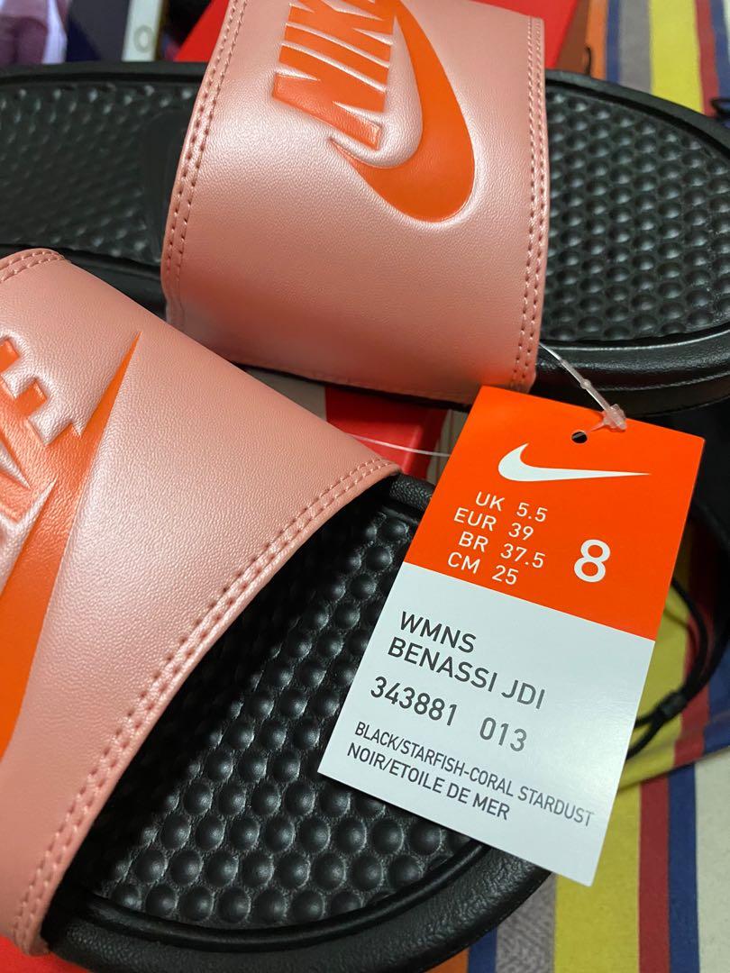 women's benassi just do it synthetic sandal