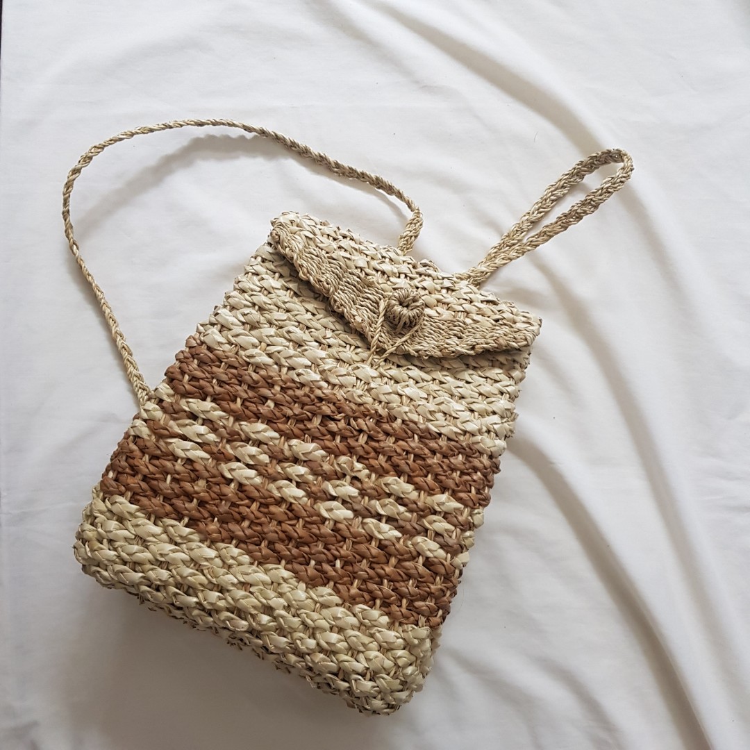 woven backpack