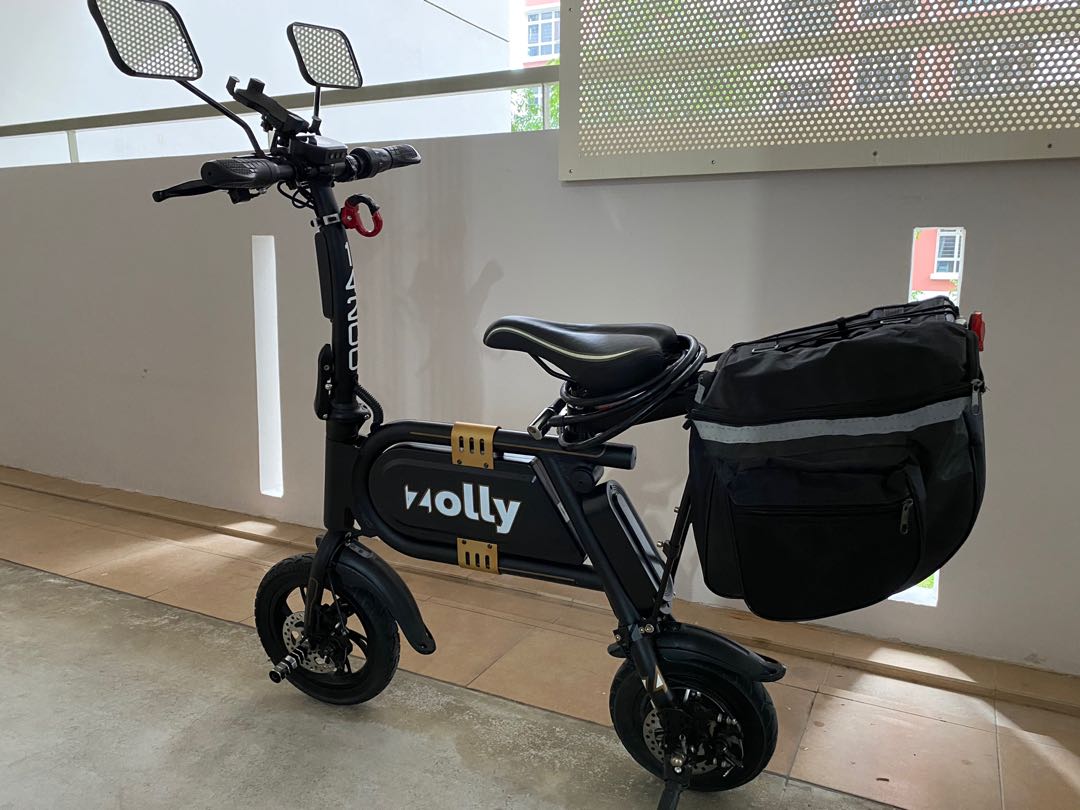 LED発光zolly e-bike 電動自転車