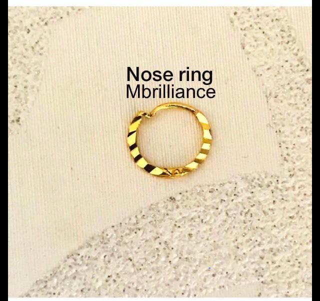 Gold nose sales ring online