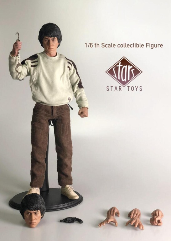 罕有/ 警察故事成龍1/6 figures not hottoys ENTERBAY 香港電影, 興趣及遊戲, 玩具& 遊戲類- Carousell