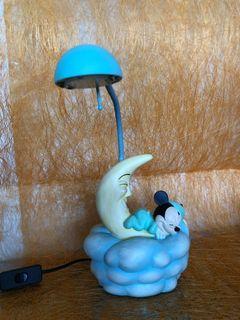 正品 經典迪士尼 Disney 米奇Baby 雲朵月亮 造型 檯燈