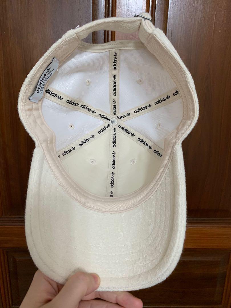 Adidas originals cap in towelling with metal trefoil shop