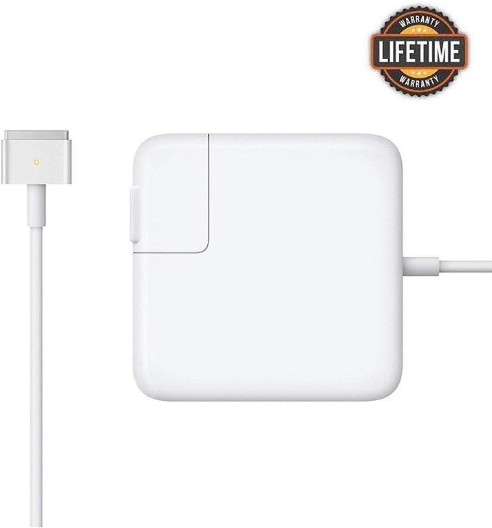 Air Charger For Mac Book Great Replacement 45w Magsafe 2 Magnetic T Tip Power Charger For 11 Inch And 13 Inch Macbook Air Mid 2012 Or Later White Electronics Others On Carousell