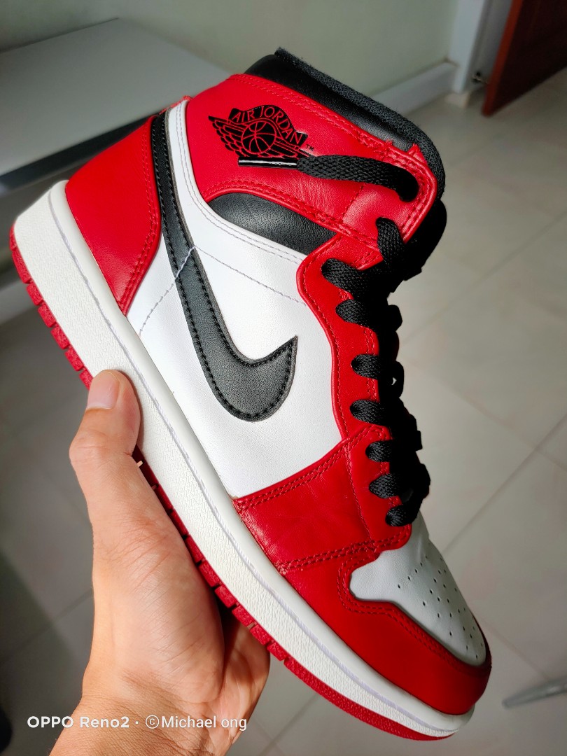 Air Jordan 1 high Chicago 2013, Men's Fashion, Footwear, Sneakers on  Carousell