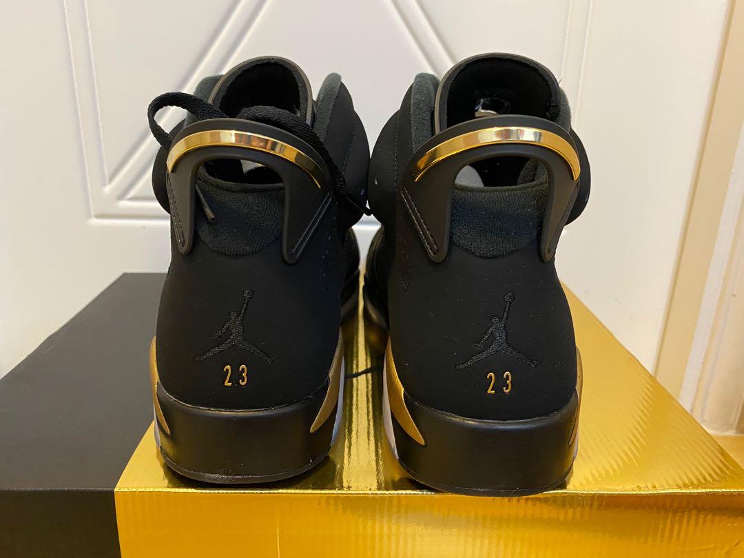 Jordan 6 clearance black gold