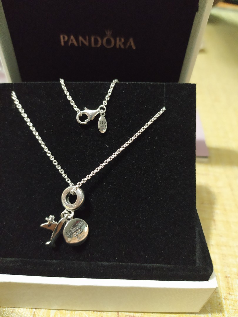 airplane necklace pandora