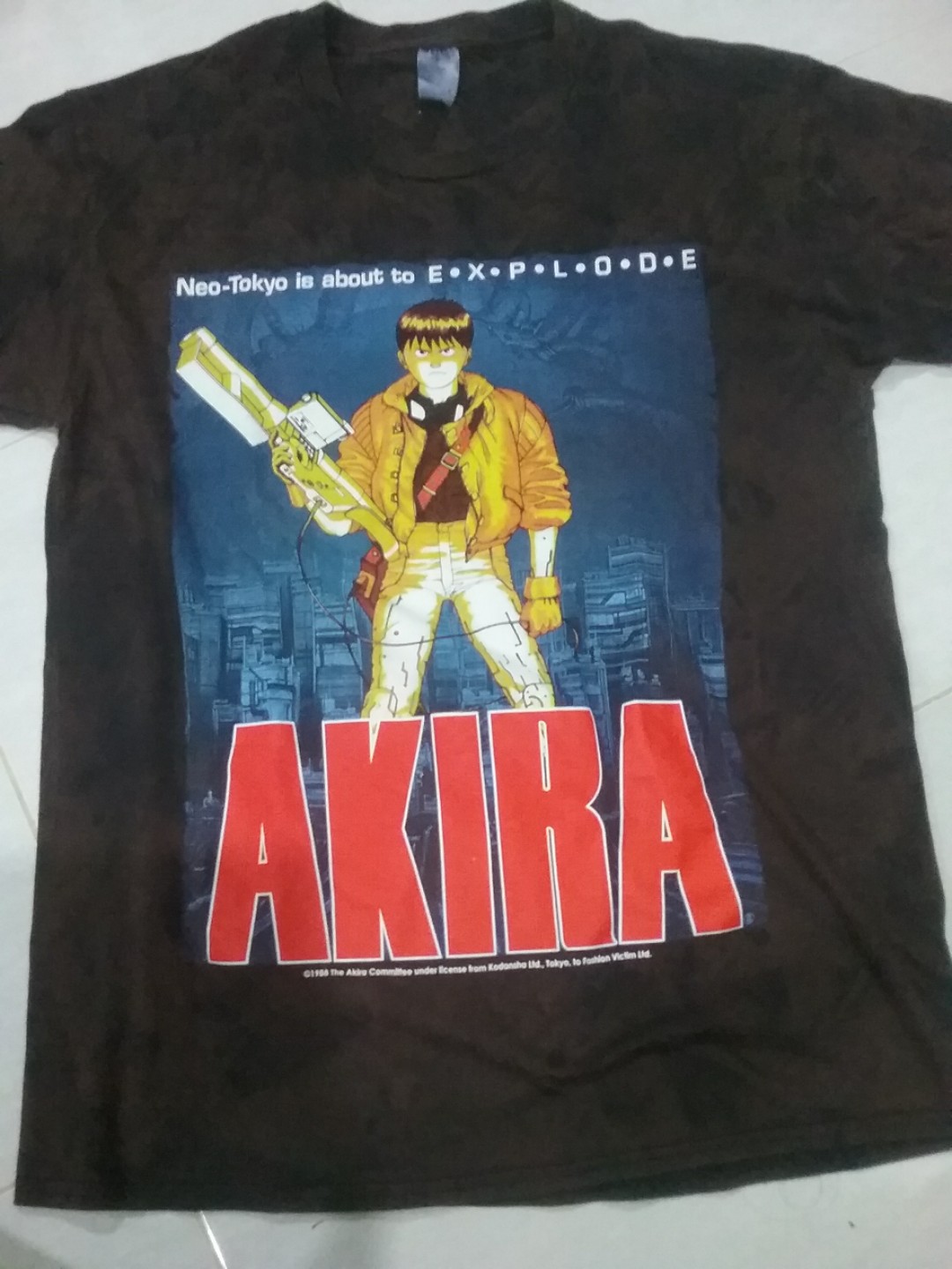 Akira Tetsuo Shima  AOP all over print New Vintage Anime T shirt  Vintage  Band Shirts