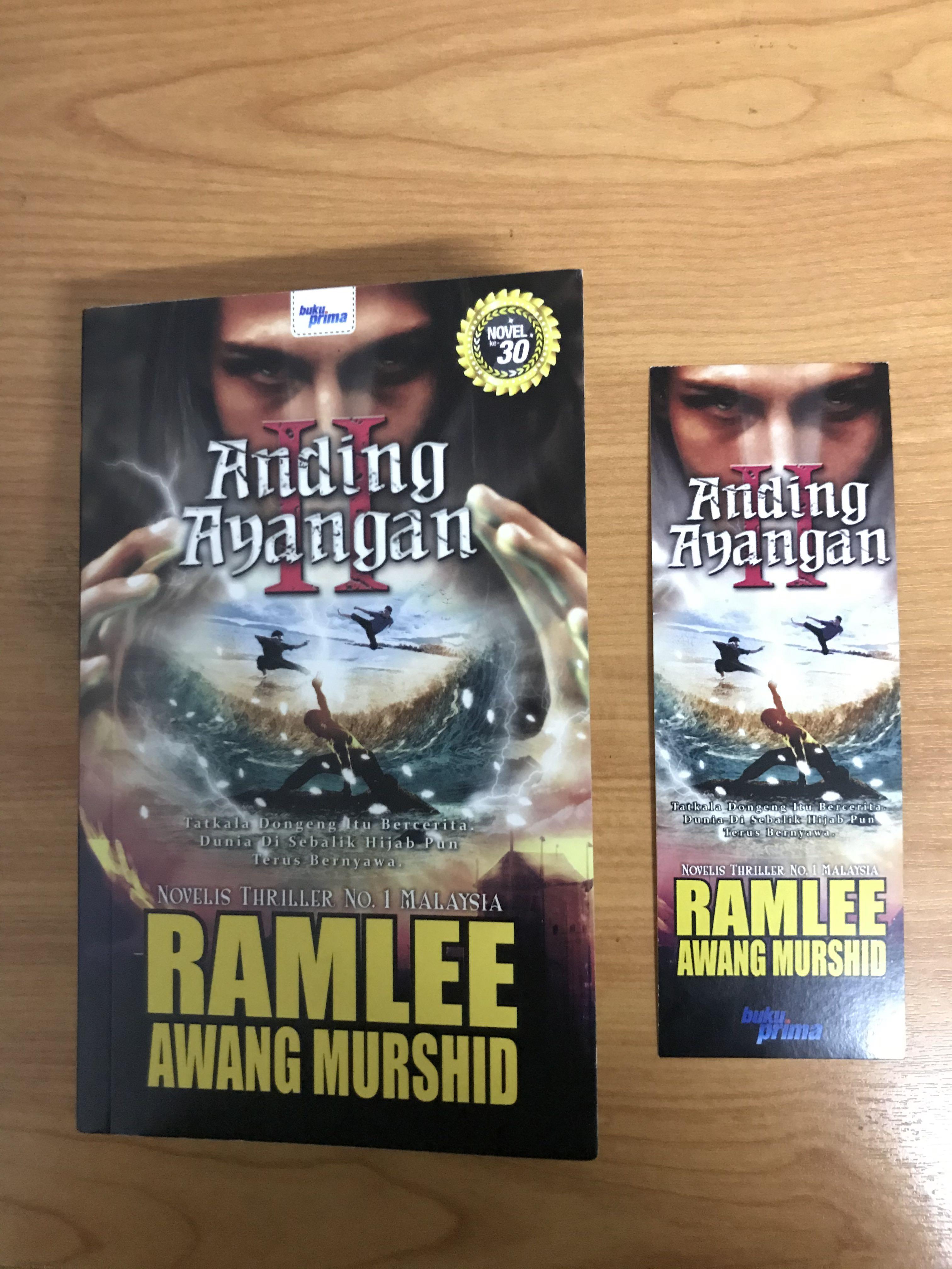 Anding Ayangan Ii Karya Ramlee Awang Murshid Books Stationery Books On Carousell