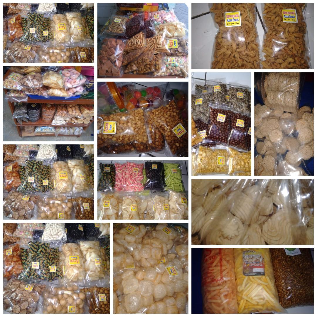 Aneka Snack Makanan Ringan Cemilan Food Drinks Instant Food On