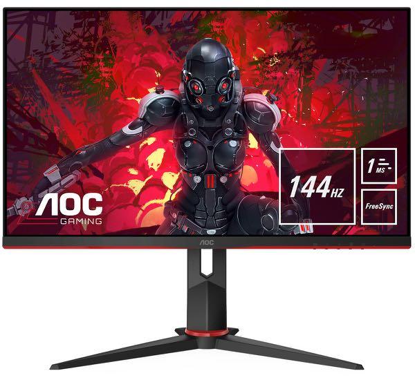 Aoc C27g1 Curve 1800r Fhd Gaming Monitor 144hz 1ms Electronics Computer Parts Accessories On Carousell