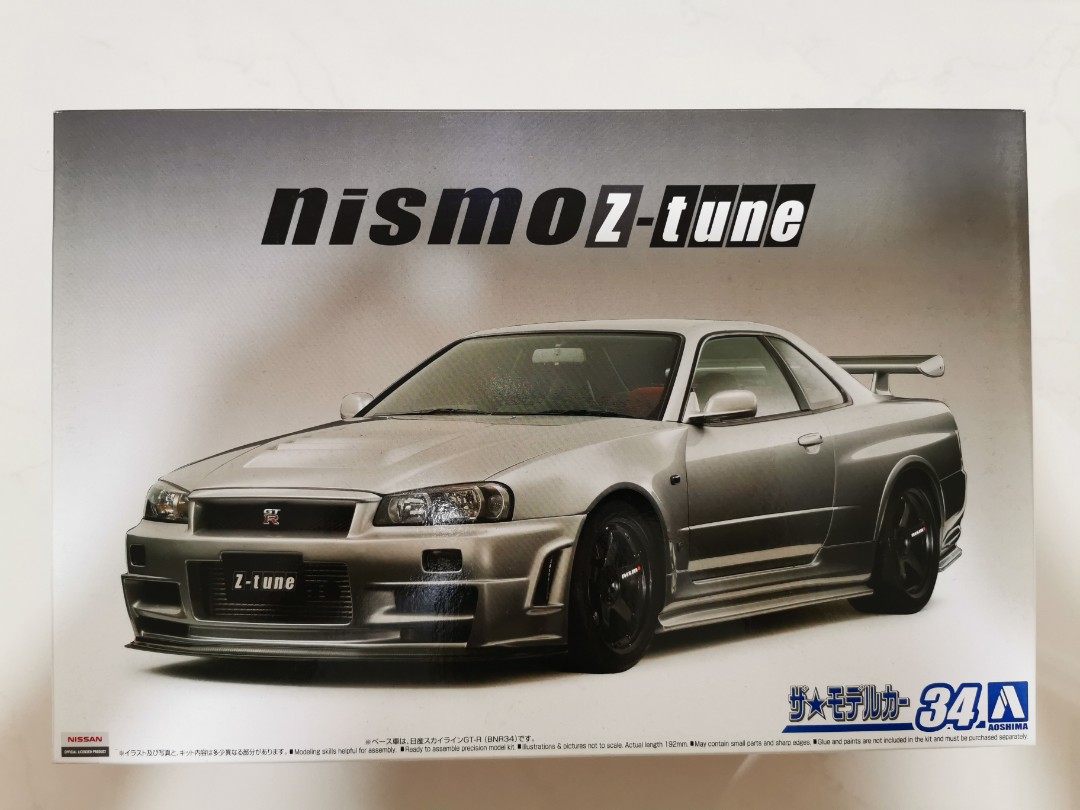 Aoshima 1 24 Nissan Gtr R34 Nismo Z Tune Model Kit Hobbies Toys Toys Games On Carousell Aoshima 1 24 Nissan Gtr R34 Nismo Z Tune Model Kit Hobbies Toys Toys Games On Carousell
