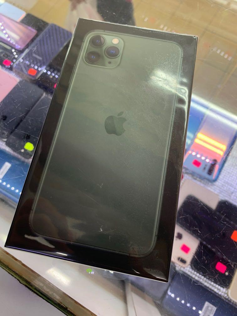 Apple Iphone 11 Pro Max 256gb Midnight Green Mobile Phones Tablets Iphone Iphone 11 Series On Carousell