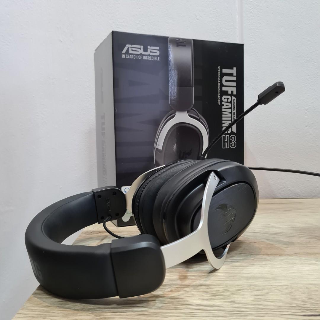 Asus Tuf Gaming H3 Gaming Headset With Mic Almost Bn Electronics Audio On Carousell