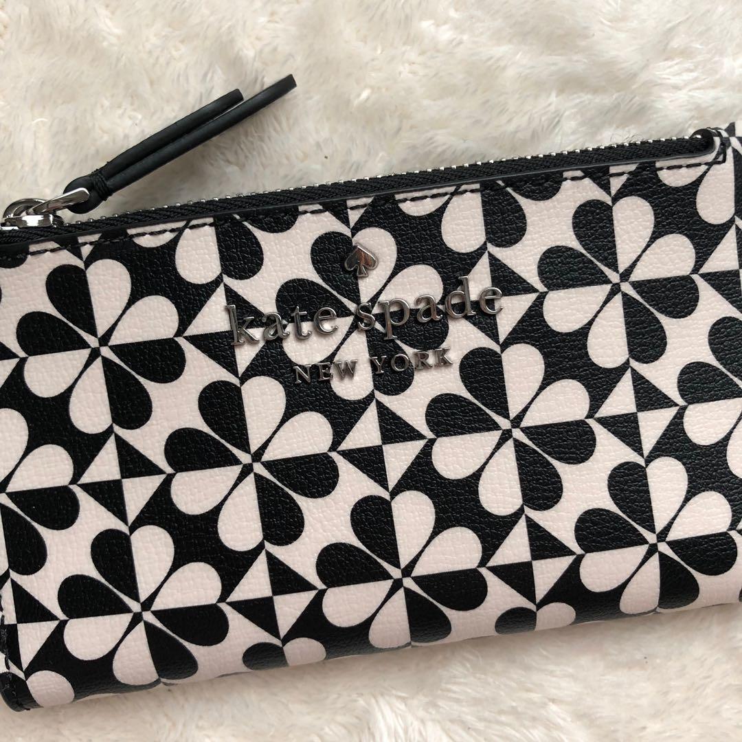 Kate spade clover wallet deals