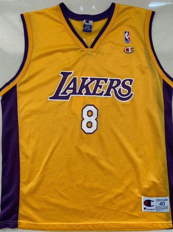 Authentic La Lakers Bryant No 8 Basketball Jersey Sports Sports Apparel On Carousell