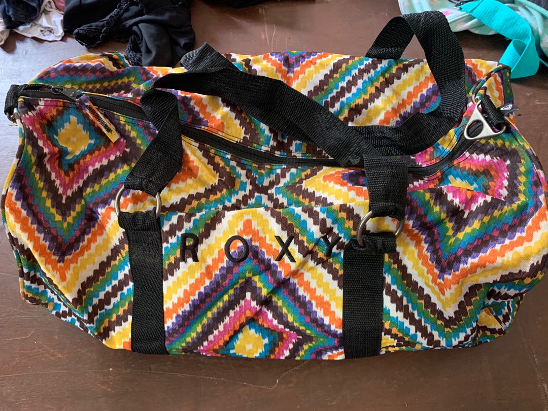 crochet duffle bag