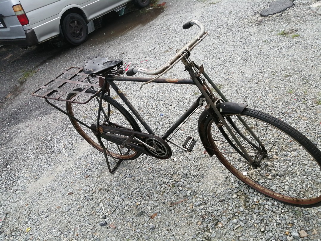 Basikal Tua Untuk Dijual / Vintage Bycicle Raleigh Basikal Tua Raleigh