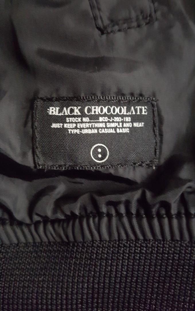 black chocoolate jacket