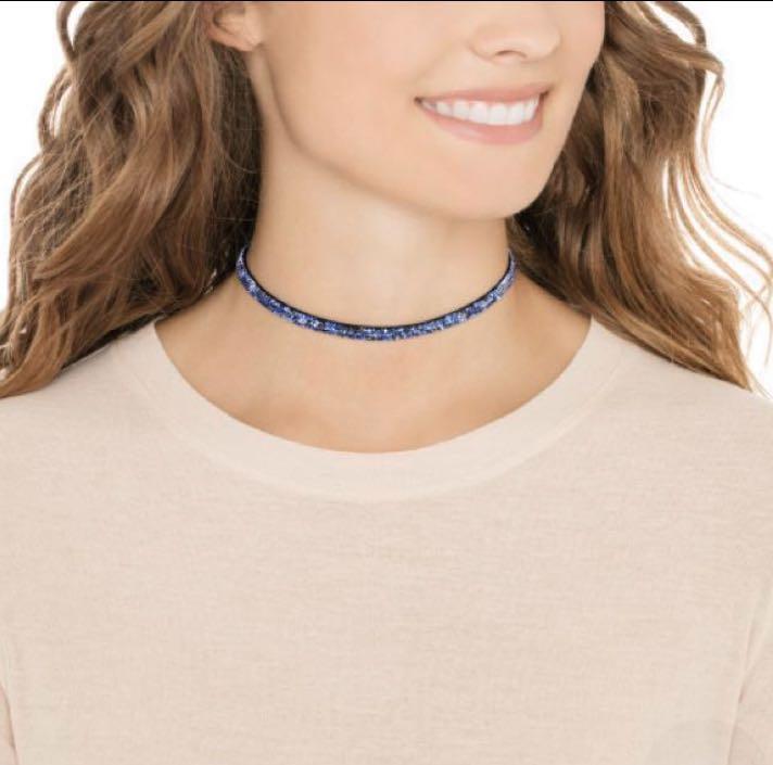 BNIB SWAROVSKI Crystaldust 2in1 Necklace Bangle HUT50Sale