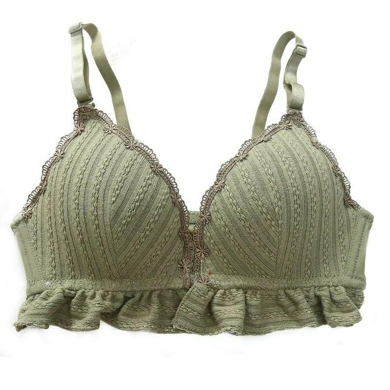 Buckle Bra (Olive)