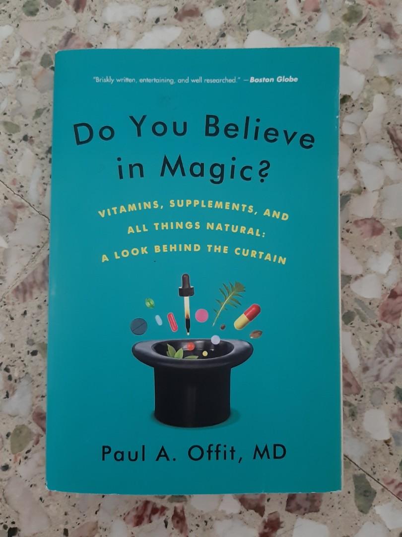 Do You Believe In Magic Book Book: Do you believe in magic?, Books & Stationery, Non-Fiction on
