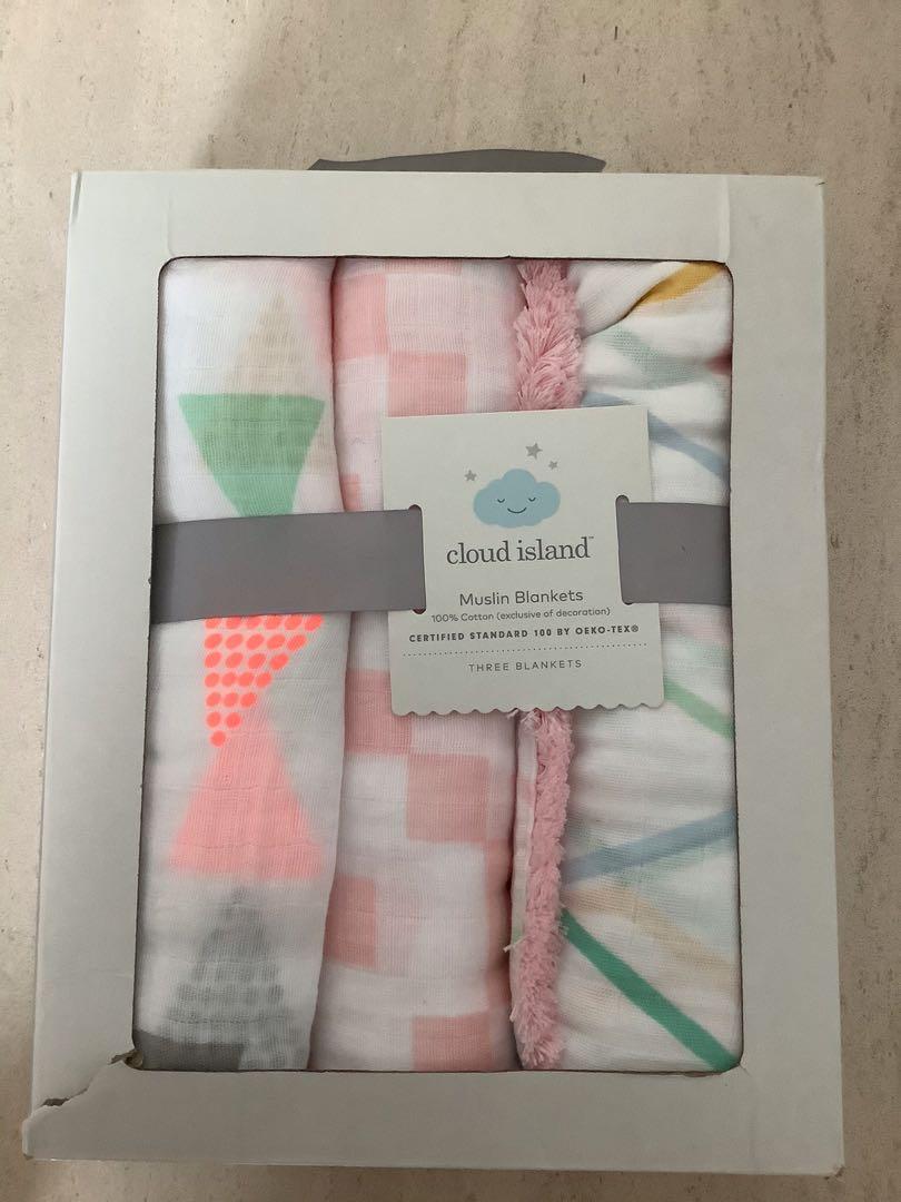 cloud island muslin
