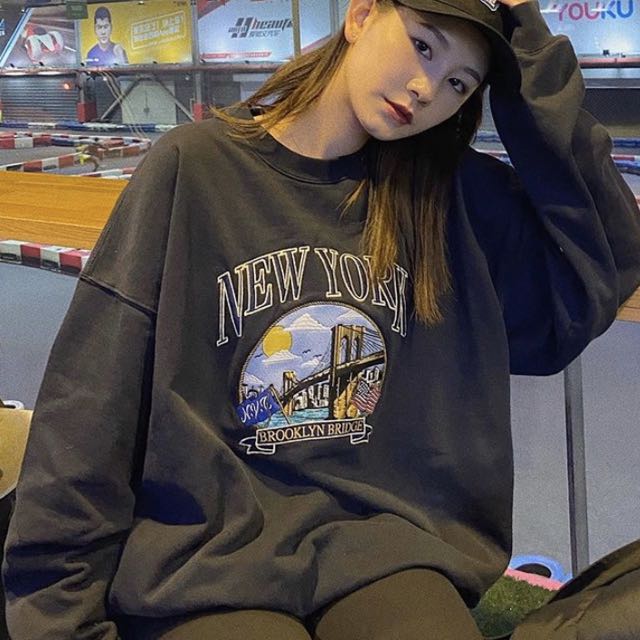 Brandy Melville New York Brooklyn Bridge New York Erica Sweatshirt Women S Fashion Clothes Outerwear On Carousell See more of brandy melville on facebook. brandy melville new york brooklyn bridge new york erica sweatshirt