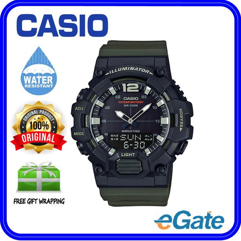 casio hdc 700 how to set analog time