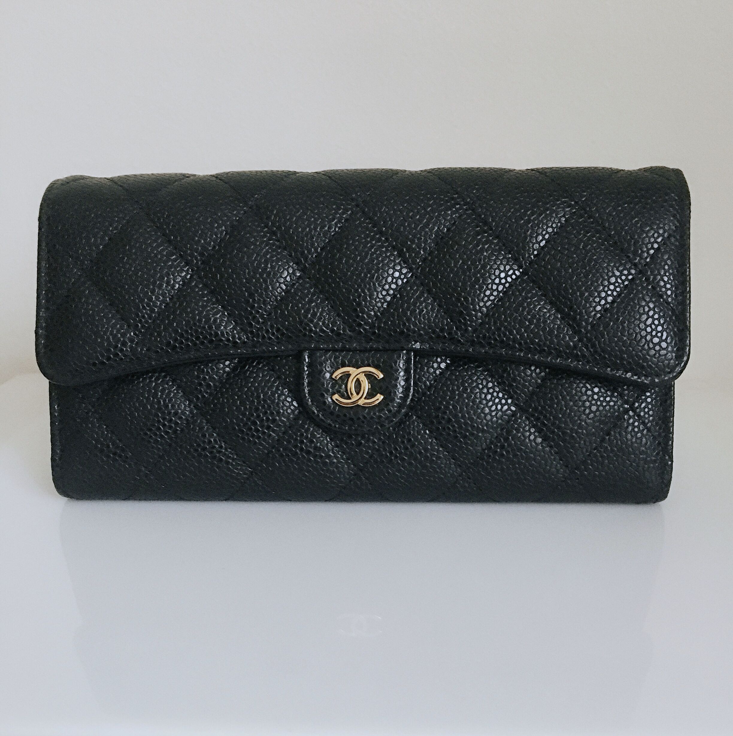 Chanel Classic Long Flap Wallet Authentic Luxury Bags
