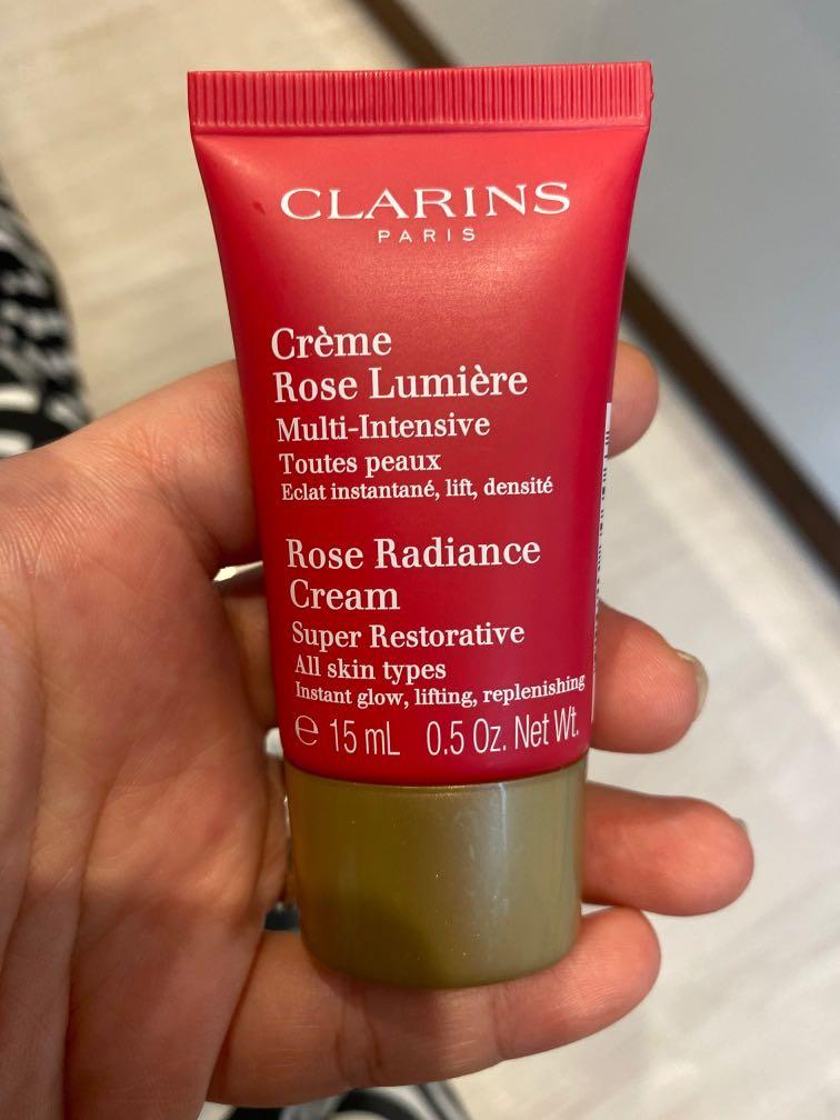 clarins rose cream