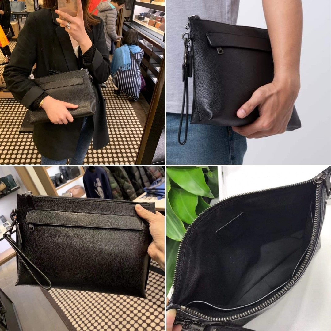 coach carryall pouch