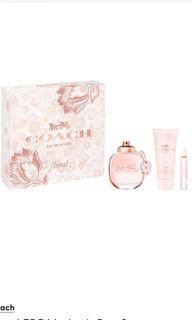 Coach floral perfume set