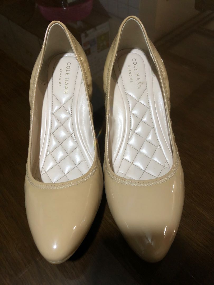 cole haan nude shoes