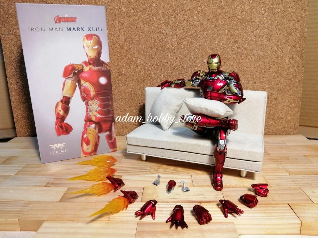 Comicave Iron Man Mark 43 With Sofa Toys Games Action Figures Collectibles On Carousell