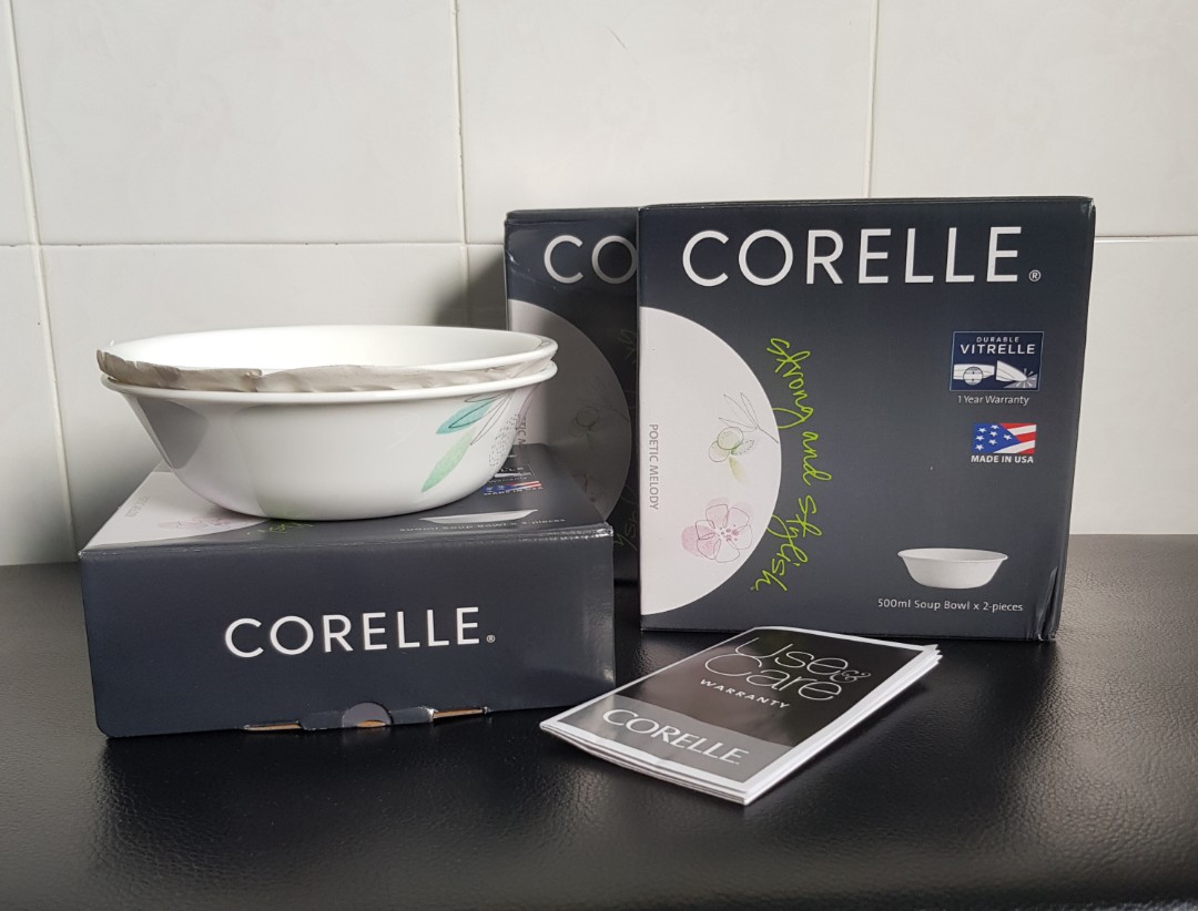 Corelle shop soup bowl