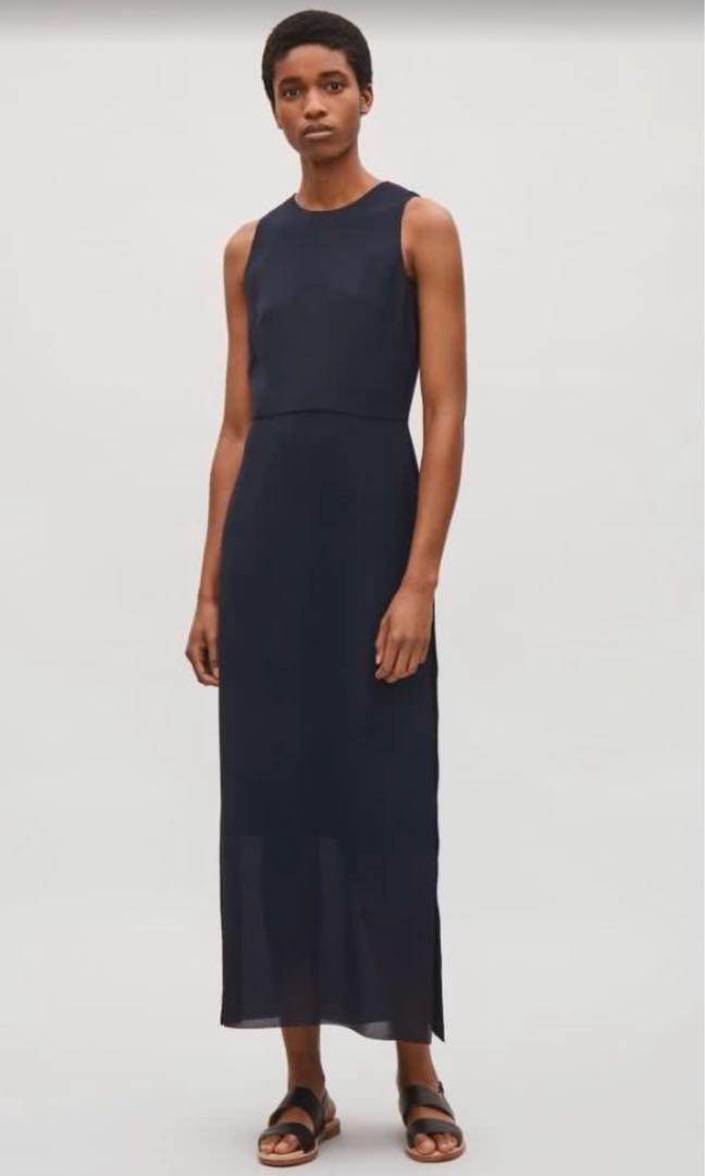 Cos sleeveless maxi dress, Women's Fashion, Muslimah Fashion, Dresses on  Carousell