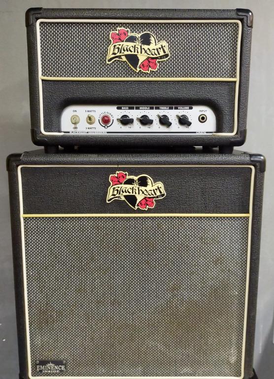 Crate Blackheart Bh5h Little Giant Guitar Amp Head 5w All Tube With Attitude Crate Blackheart Bh112 Little Giant 1x12 Guitar Cabinet Everything Else On Carousell