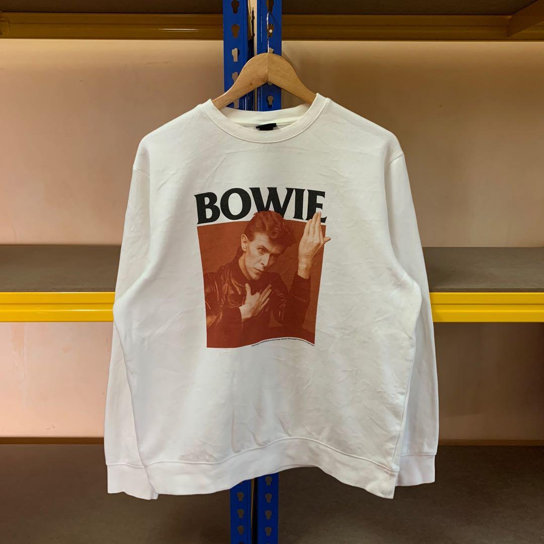 david bowie sweatshirt h&m