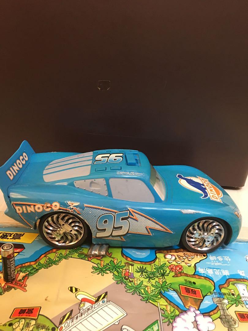 Disney Cars Bling Bling Lightning Mcqueen Dinoco 95 Original