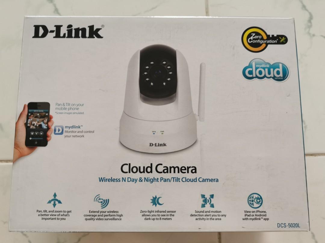 D-Link Cloud Camera 5020L (Category: Security Systems & CCTV Cameras) located in Singapore. Submitted by ccskk (Listing ID 1014653972, Image 1). Description: Used DCS-5020L (3 pcs available).