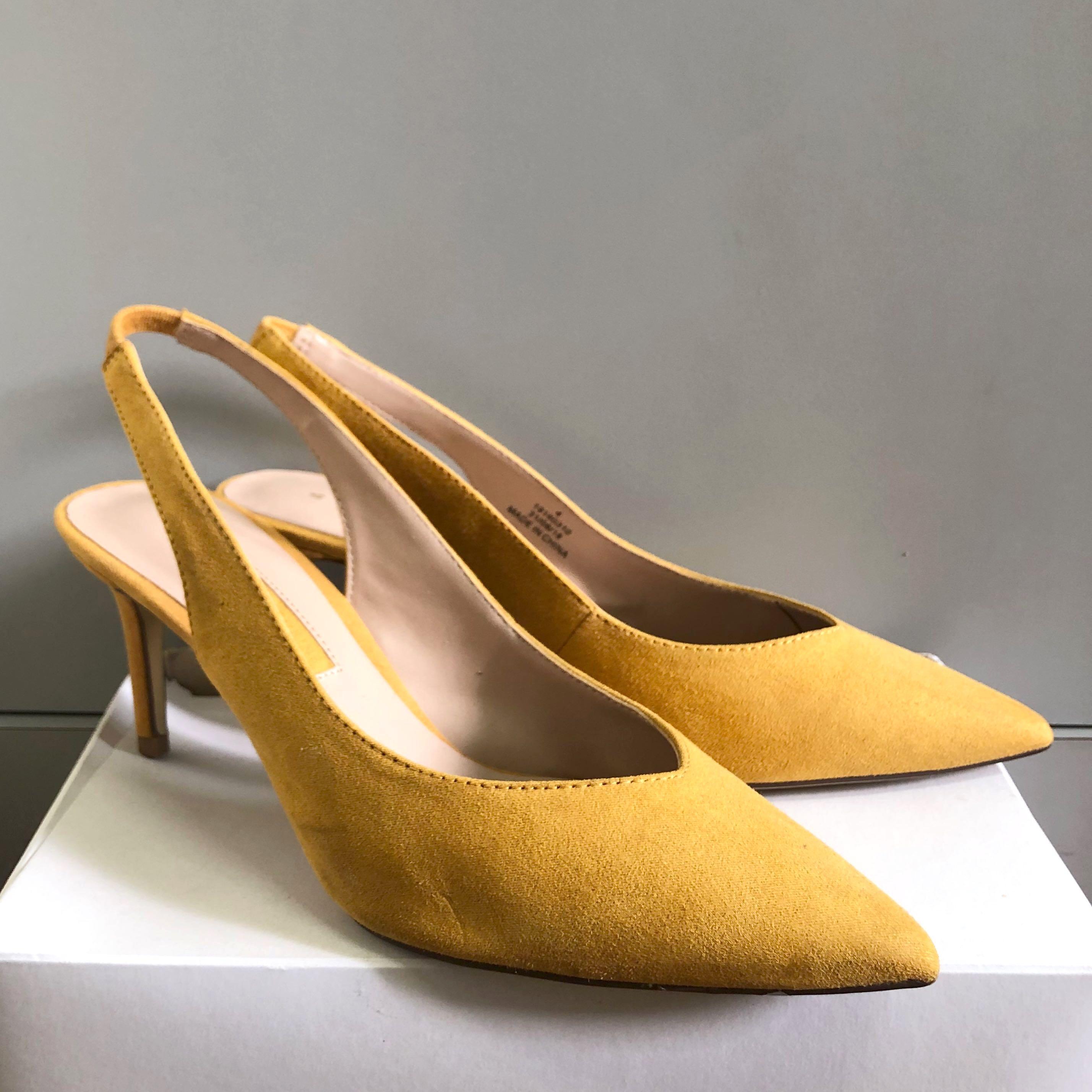 dorothy perkins yellow shoes