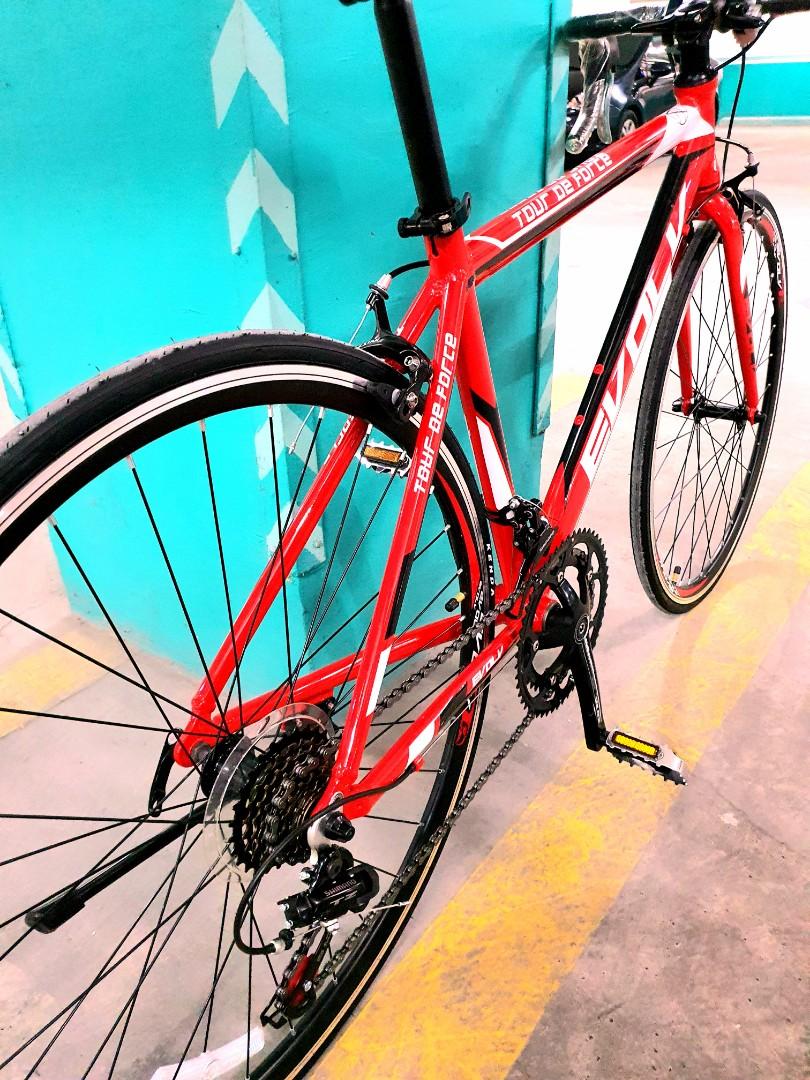 Evolv Road Bike alloy frame shimano parts Sports Equipment