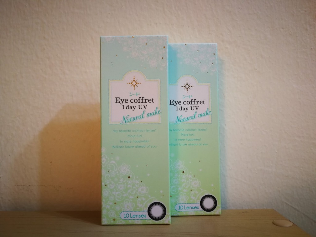 Eye Coffret 1 Day Uv Daily Disposal Contact Lens Power 1 25 Health Beauty Makeup On Carousell