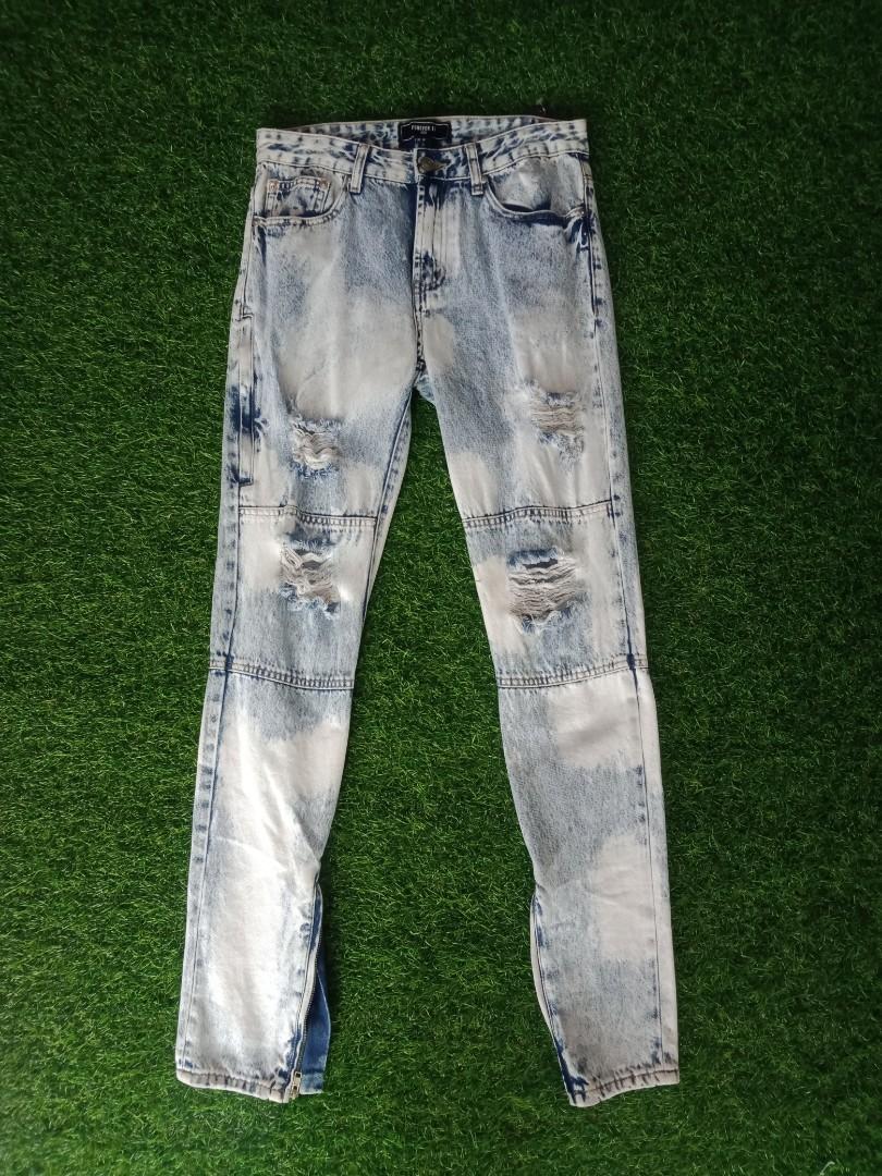 ankle zip pants mens