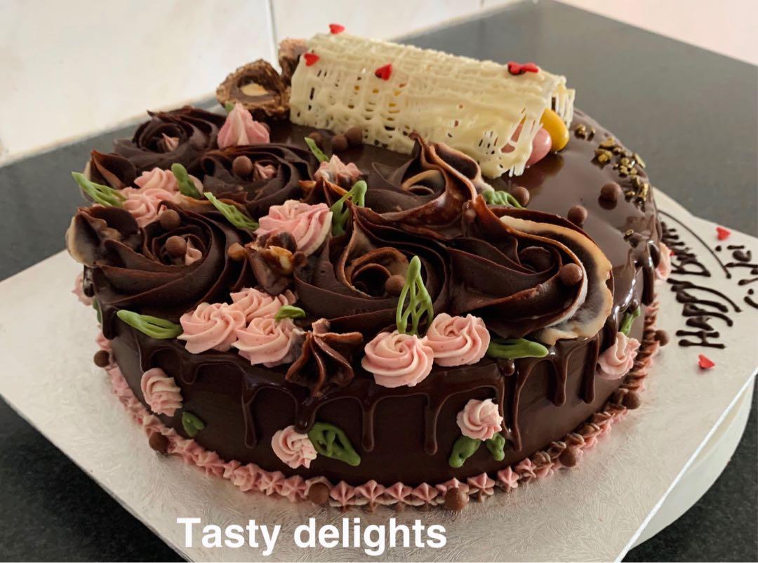 Featured image of post Design Flower Chocolate Cake Images / Dessert voucher design with chocolate cake vector.