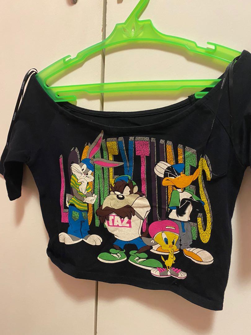 looney tunes jean jacket forever 21